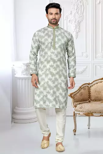 Outluk wedding collection vol 4 cotton kurta pajama for men