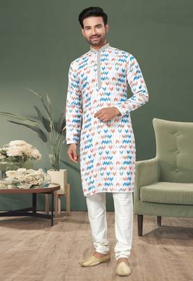 Outluk wedding collection vol 4 cotton kurta pajama for men 1