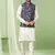 Outluk wedding collection vol 5 silk modi jacket kurta pajama for men