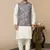 Outluk wedding collection vol 9 cotton modi jacket kurta pajama for men