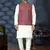 Outluk wedding lucknowi vol 10 cotton modi jacket kurta pajama