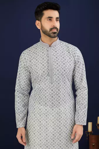 Outluk wedding collection vol 11 cotton kurta pajama for men