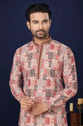 Outluk wedding collection vol 11 cotton kurta pajama for men
