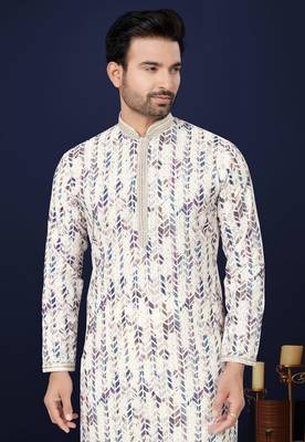 Outluk wedding collection vol 11 cotton kurta pajama for men 2