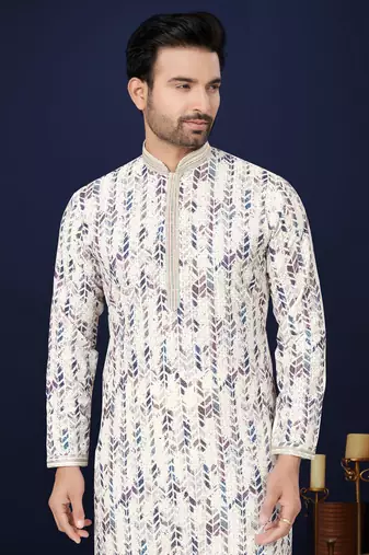Outluk wedding collection vol 11 cotton kurta pajama for men