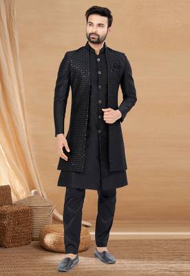 Outluk vol 126 art silk indo western for men 1
