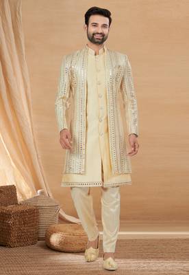 Outluk vol 126 art silk indo western for men 1