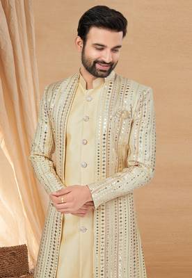 Outluk vol 126 art silk indo western for men 2