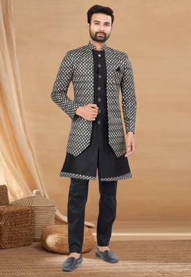 Outluk vol 126 art silk indo western for men 1
