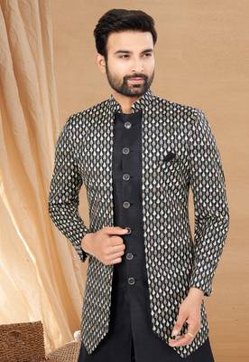 Outluk vol 126 art silk indo western for men 2