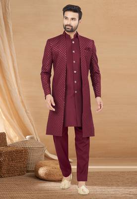 art silk indo western for men 1