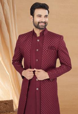 art silk indo western for men 2