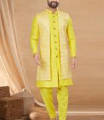 Outluk vol 126 art silk indo western for men