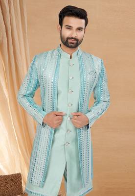 Outluk vol 126 art silk indo western for men 2
