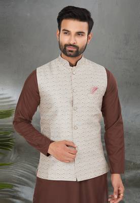 Outlook vol 127 cotton modi jacket kurta pajama for men 2