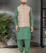 Outlook vol 127 cotton modi jacket kurta pajama for men