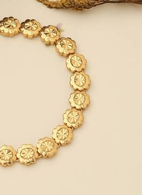 Floral Majesty Gold Plated Bracelet 2
