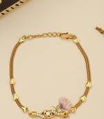 White Gold Plated Bracelet