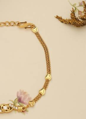 White Gold Plated Bracelet 2