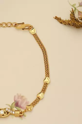 White Gold Plated Bracelet