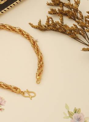 Trendy Men's Gold Plated Bracelet 3