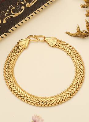 Customised Gold Bracelet For Men 1