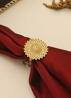 Yellow Gold Floral Rings 1