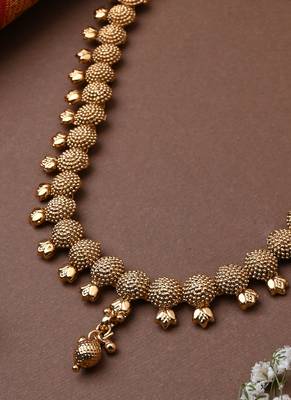 Gold-Plated Necklace Set with Earrings 6