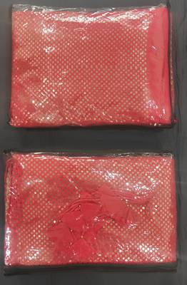 Light Red Sequins And Zari Embroidered Faux Georgette Lehenga Choli For Wedding 7