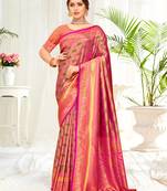 Sheela 19 Faux Banarasi Silk Zari Weaving Silk Saree