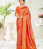 Sheela 19 Faux Banarasi Silk Zari Weaving Silk Saree