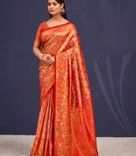 Sheela 22 Faux Banarasi Silk Zari Weaving Silk Saree