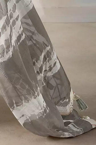 MANNEQUINE PRINTED SAREE WITH BEUTYFULL LACE