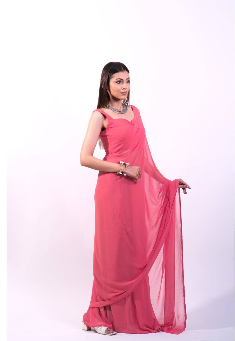 Soft & Luxe Pure Georgette Saree For Effortless Style