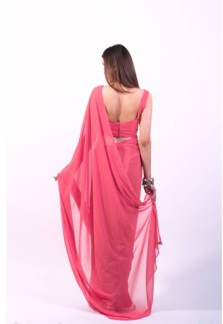 Soft & Luxe Pure Georgette Saree For Effortless Style