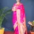 Women's Pink Paithani Silk Zari Woven Saree with Blouse