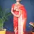 Women's Red Paithani Silk Zari Woven Saree with Blouse