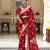 Banarasi Soft Silk Saree Set Allover Floral Butta Zari Work With Matching Jacquard Weave & Jacquard Border Blouse