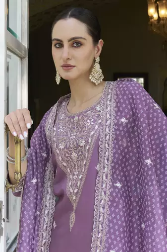  women kurta and pant sets silk blend fabric