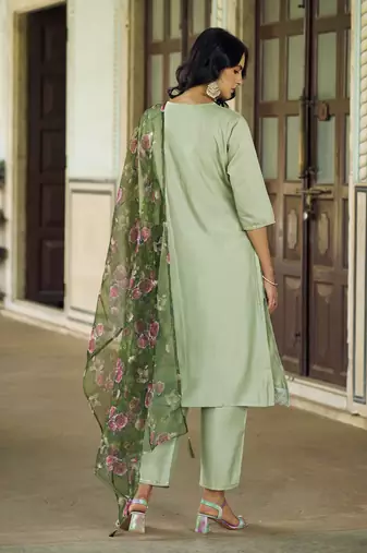  women kurta and pant sets viscose rayon fabric