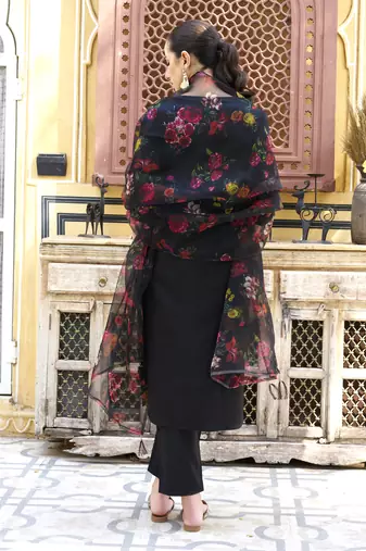  women kurta and pant sets viscose rayon fabric
