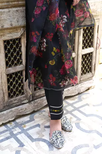  women kurta and pant sets viscose rayon fabric