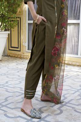  women kurta and pant sets viscose rayon fabric 4