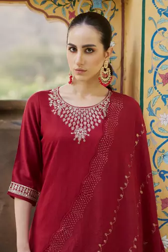  women kurta and pant sets viscose rayon fabric