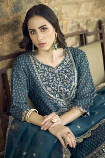  women kurta and pant sets muslin print fabric