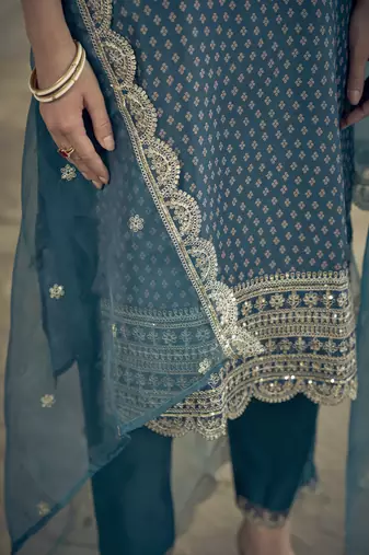  women kurta and pant sets muslin print fabric