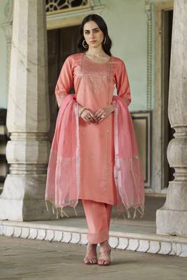  women kurta and pant sest viscose rayon 1