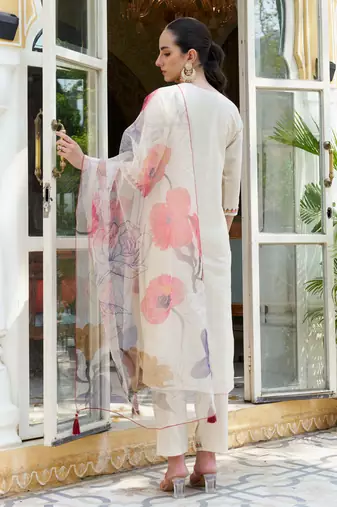  women kurta and pant sest viscose rayon