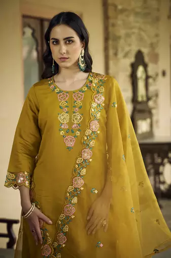  women kurta and pant sets viscos roman silk fabric