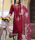 women kurta and pant sets  viscos roman silk fabric